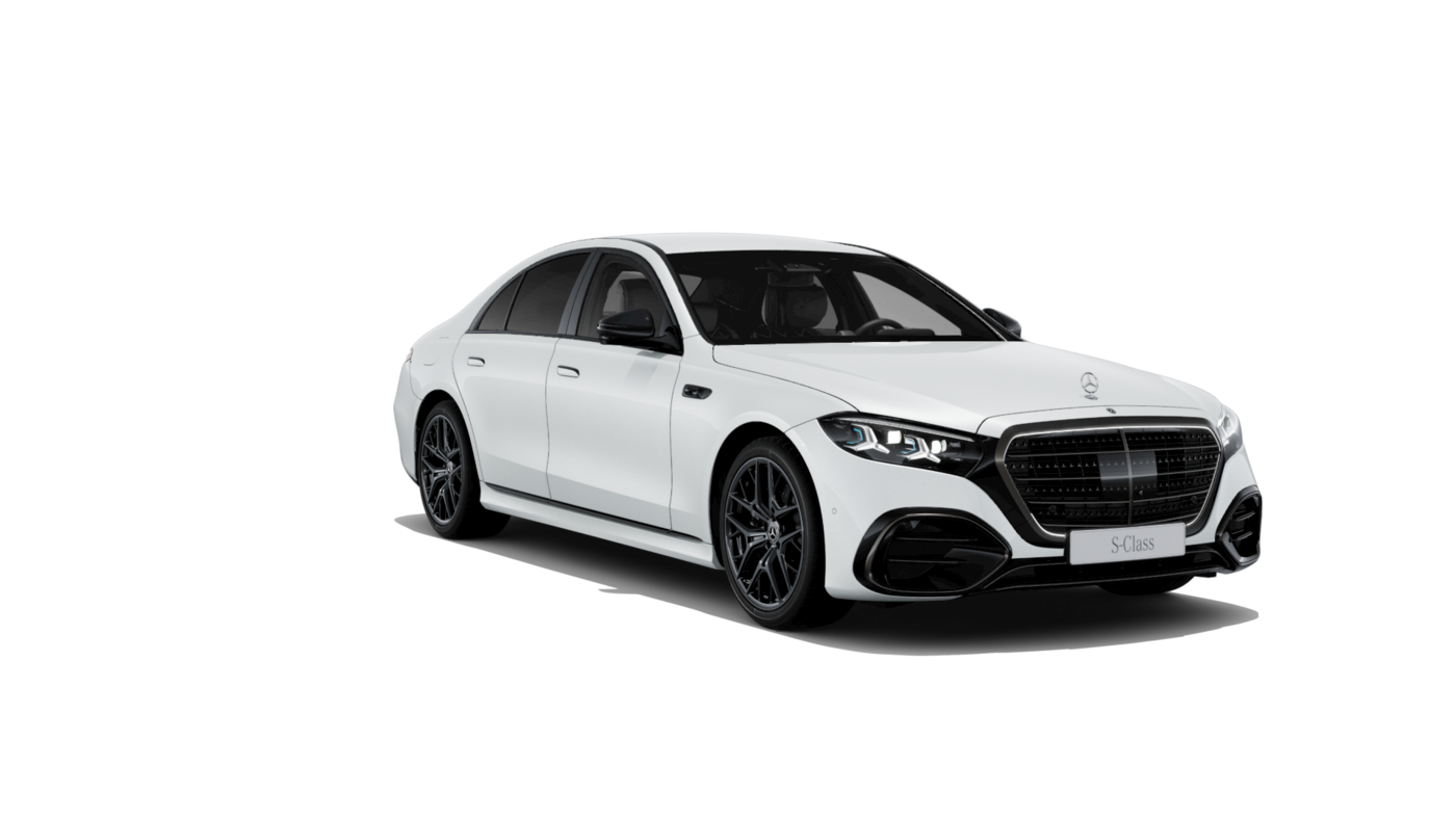 오팔라이트 화이트 브라이트 AMG Line Plus 디자인 S-Class